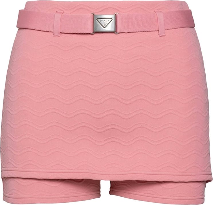 Prada Prada Skirt Design Shorts Roze