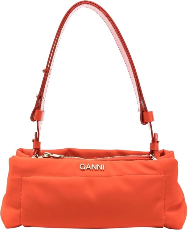 Ganni Bags Orange Oranje