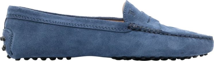 Tod's Flat Shoes Blue Blauw