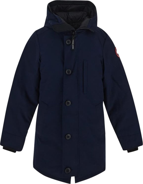 Canada Goose Hooded Down Jacket Blauw