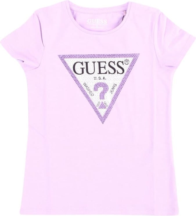 Guess T-shirts And Polos Lilac Purple Paars