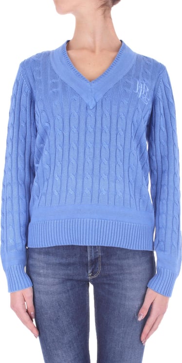 Ralph Lauren Sweaters Clear Blue Blauw