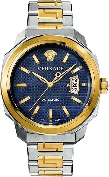 Versace VEAG00222 Dylos automatisch horloge 42 mm Blauw