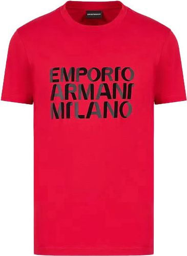 Emporio Armani T-shirts And Polos Red Rood