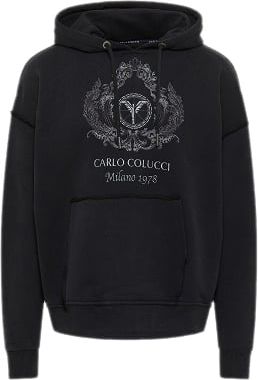 Carlo Colucci C5739 20 Hoodie Senior Zwart