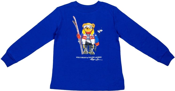 Ralph Lauren Ralph Lauren T-shirt Ml Orso Sci Male Blauw