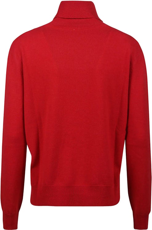 Marni Turtleneck Sweater Red Rood