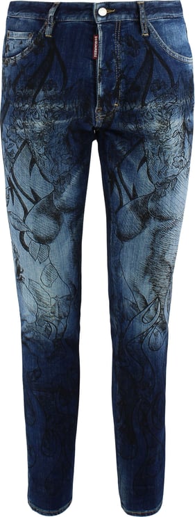 Dsquared2 DSQUARED2 Pants Clothing 470 50 22SS Blauw