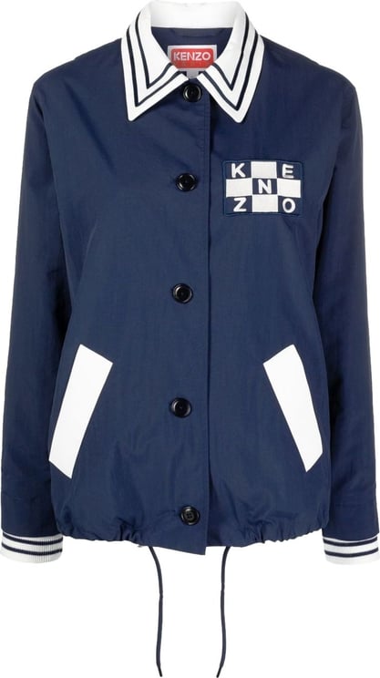 Kenzo Jackets Blue Blauw