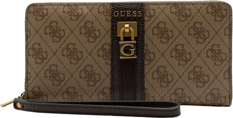 Guess Izzy Small Portemonnee Beige