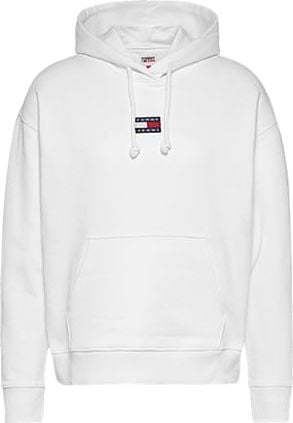 Tommy Hilfiger TJW Tommy Center Badge Hoodie Wit