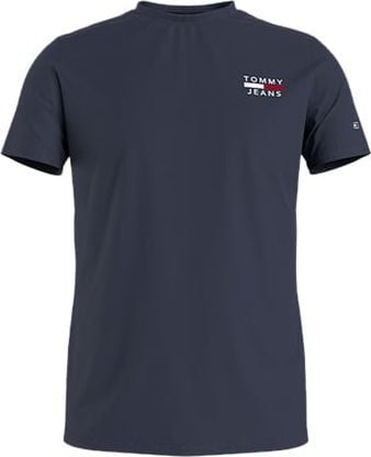 Tommy Hilfiger TJM Chest Logo T-Shirt Blauw