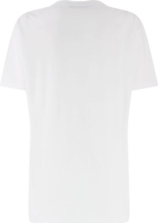 MSGM MSGM T-Shirt Clothing Optical White S 21FW Wit