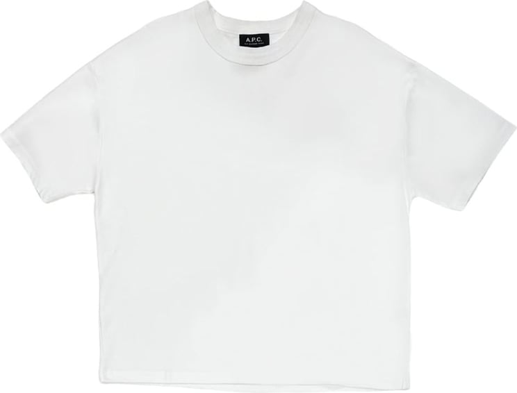 A.P.C. t shirt a logo imprime 35 Wit