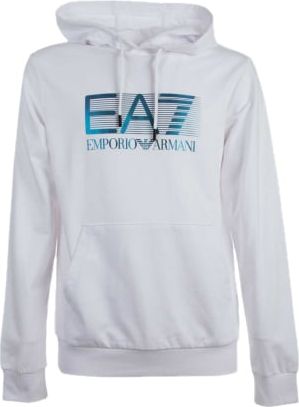 Emporio Armani EA7 Sweatshirt Senior White/Blue Wit