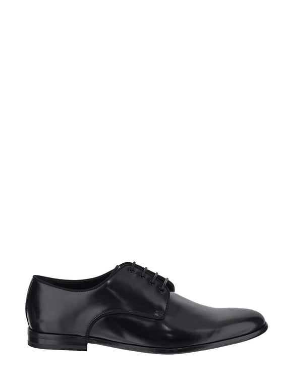 Dolce & Gabbana Brushed Berby Shoes Zwart