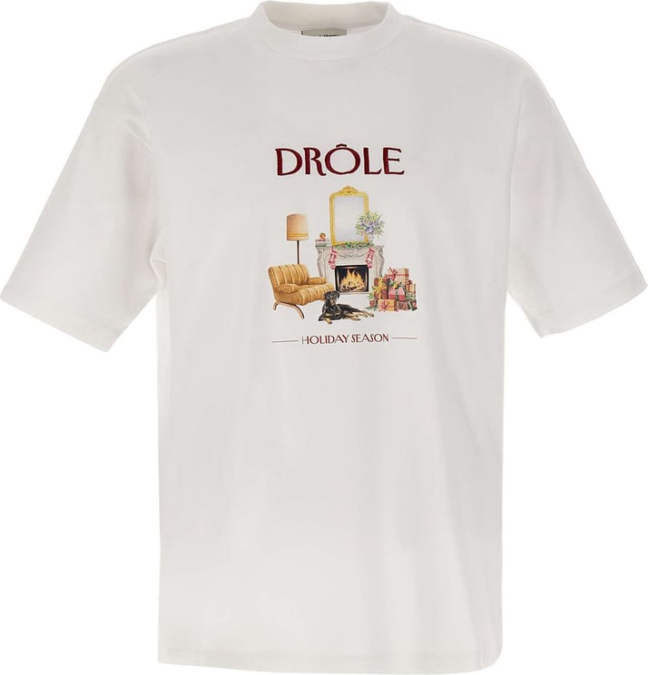 Drôle de Monsieur Drole De Monsieur T-shirts And Polos White Wit