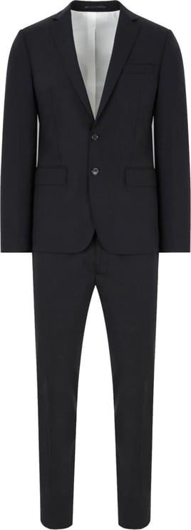 Dsquared2 Dsquared2 Single-Breasted Suit Zwart