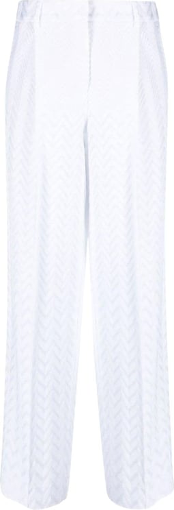 Missoni Trousers White Wit