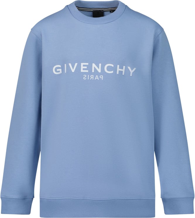 Givenchy Givenchy H25424 kindertrui licht blauw Blauw