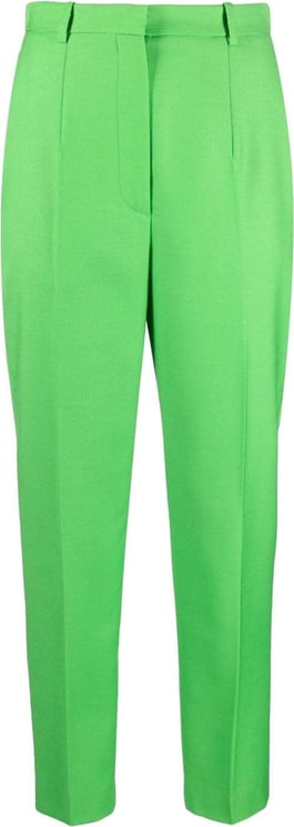 Alexander McQueen Trousers Green Groen