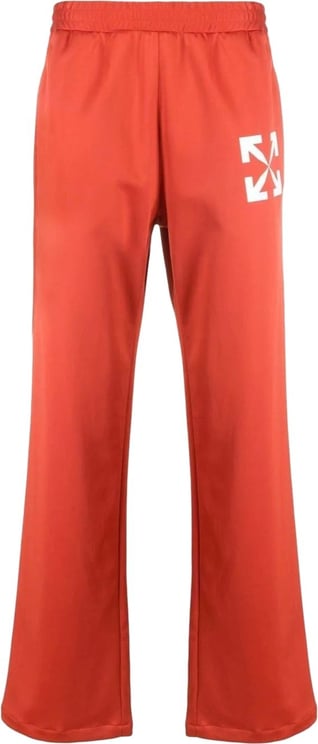 OFF-WHITE Off-White Slim Track Pants Rood