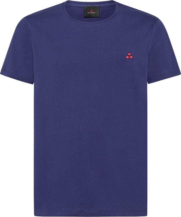 Peuterey MANDERLY PIM - T-shirt met geborduurd logo Blauw
