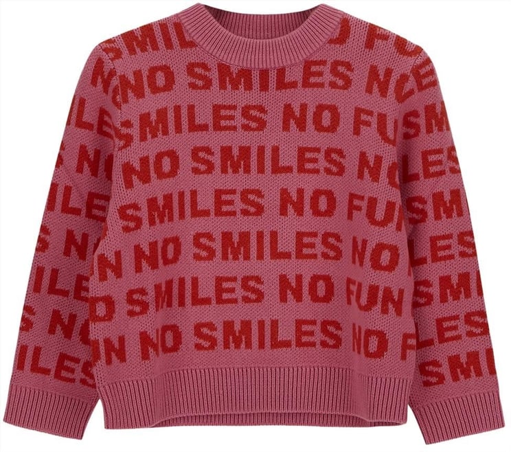 Stella McCartney No Smiles Knit Sweater Roze