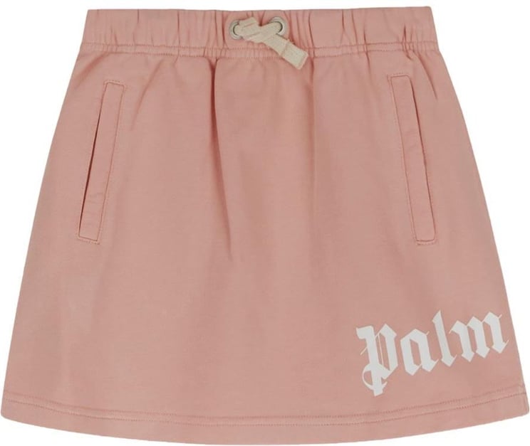 Palm Angels Classic Logo Sweat Skirt Roze