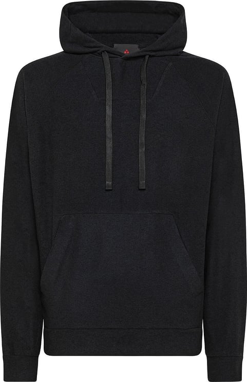 Peuterey TRUFFAU AGE - Comfortabel sweatshirt met capuchon en logo Zwart