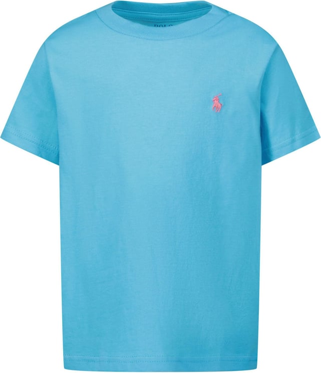 Ralph Lauren Ralph Lauren 832904 kinder t-shirt turquoise Blauw