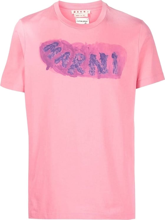 Marni T-shirts And Polos Pink Roze