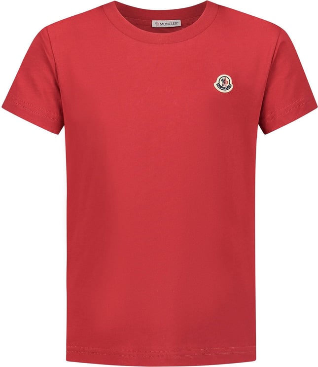 Moncler Ss T-shirt Rood