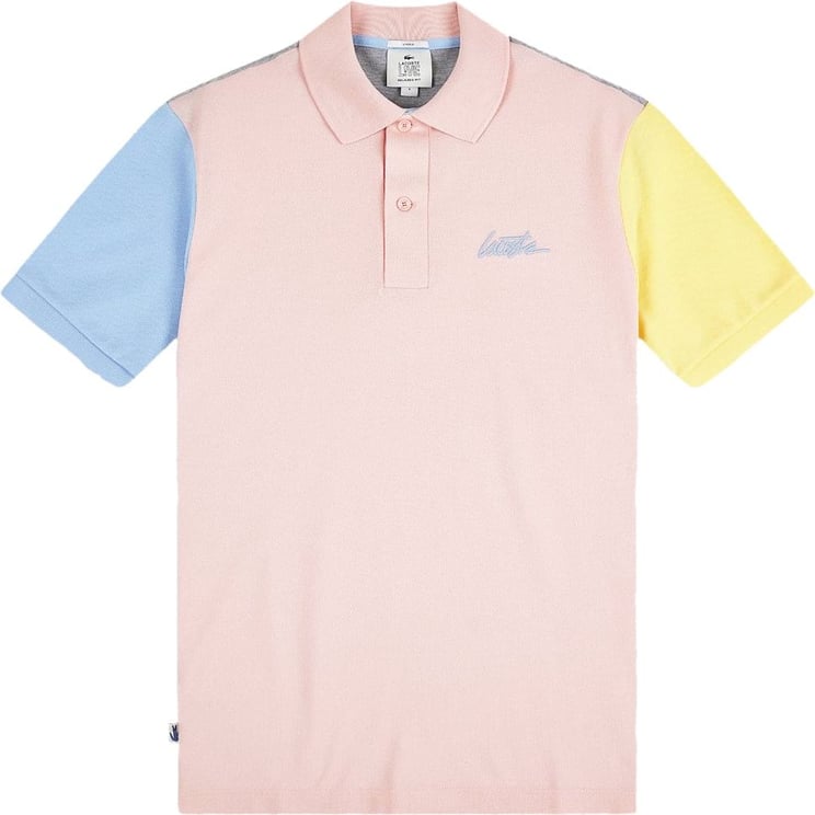 Lacoste Relaxed Fit Colour Block Polo Shirt Divers
