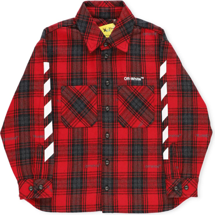 OFF-WHITE Shirts Red White Rood