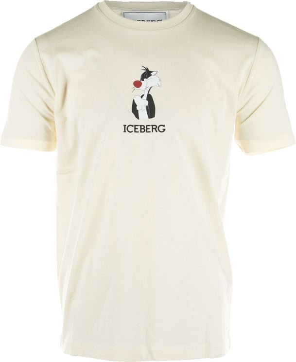 Iceberg Sylvester T-shirt Ecru Beige