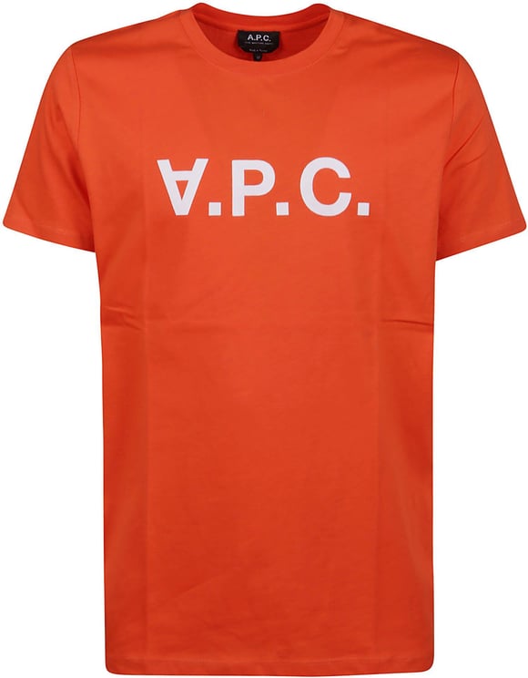 A.P.C. Vpc Color H T-shirt Red Rood