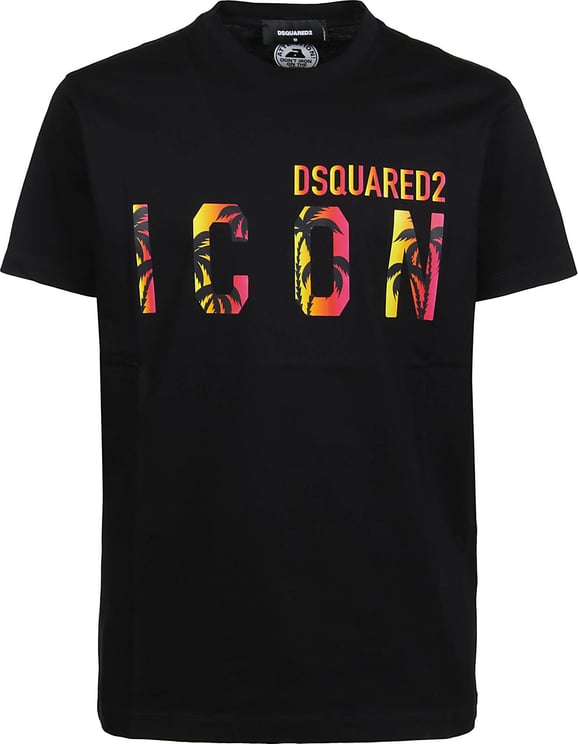 Dsquared2 Icon T-shirt Black Zwart