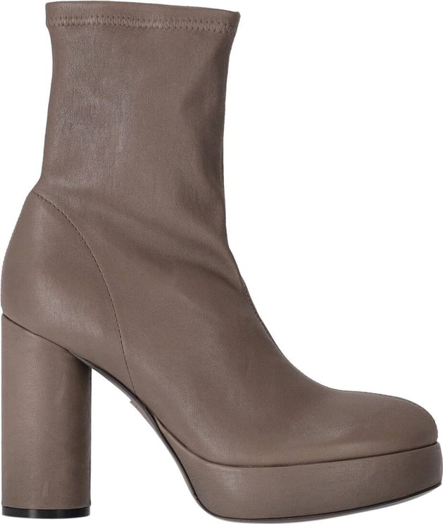 Vic Matie Vic Matié Pulp Mud Sock Heeled Ankle Boot Brown Bruin
