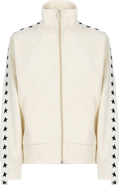 Golden Goose Sweaters Papyrus/ Black Wit