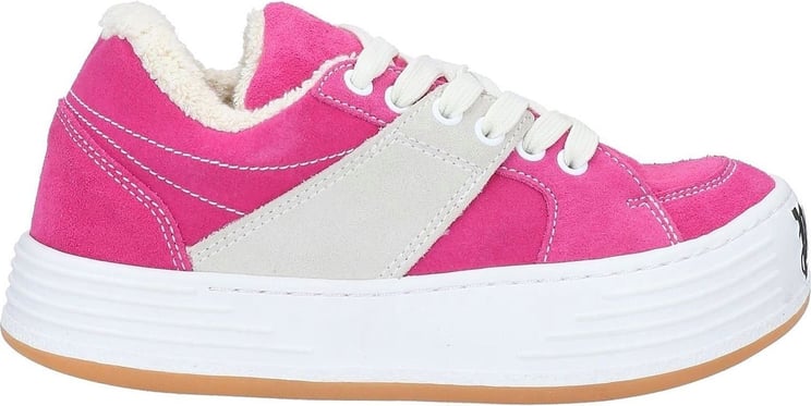 Palm Angels Palm Angels Suede Logo Sneakers Roze