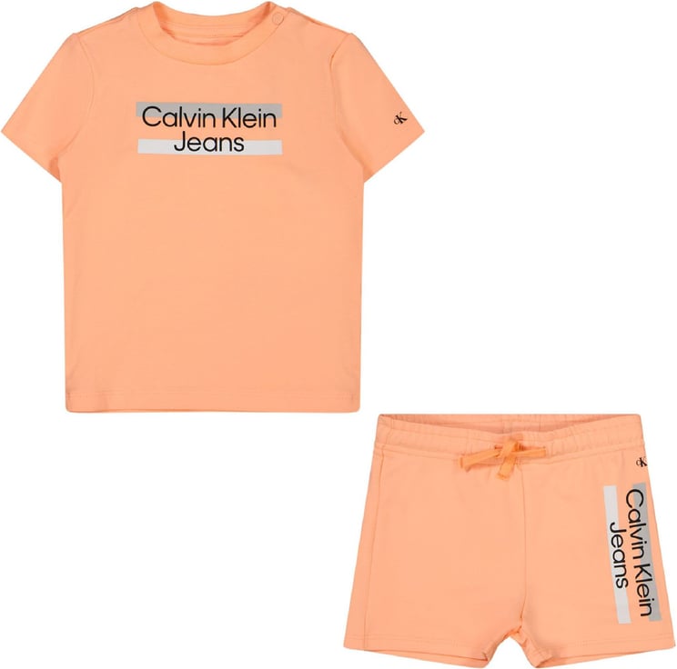 Calvin Klein Calvin Klein IN0IN00072 babysetje zalm Oranje