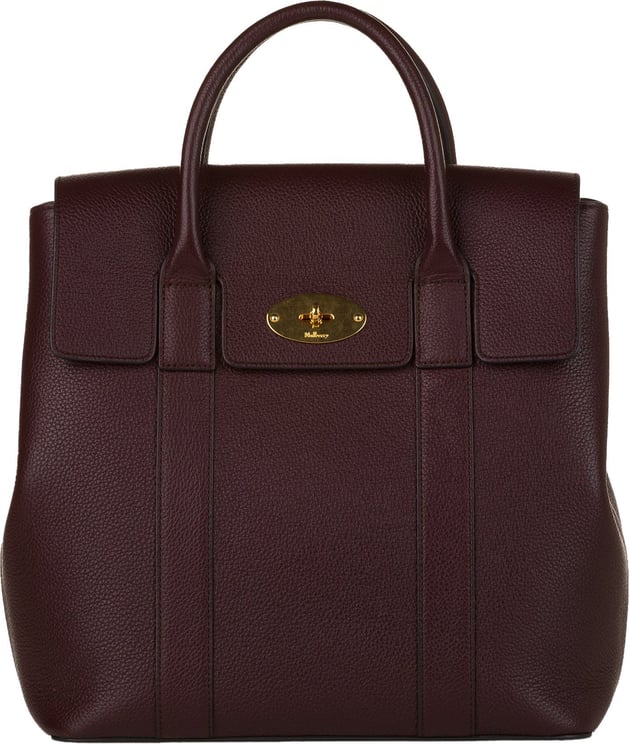 Mulberry Bayswater Leather Satchel Bruin