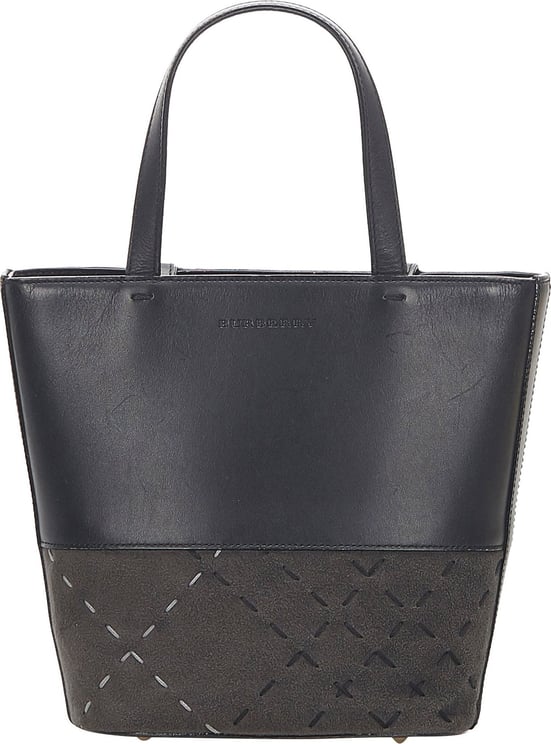 Burberry Leather Handbag Zwart