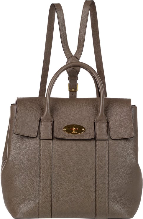 Mulberry Bayswater Leather Backpack Bruin