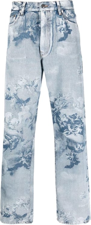 OFF-WHITE Skate Jeans Blauw