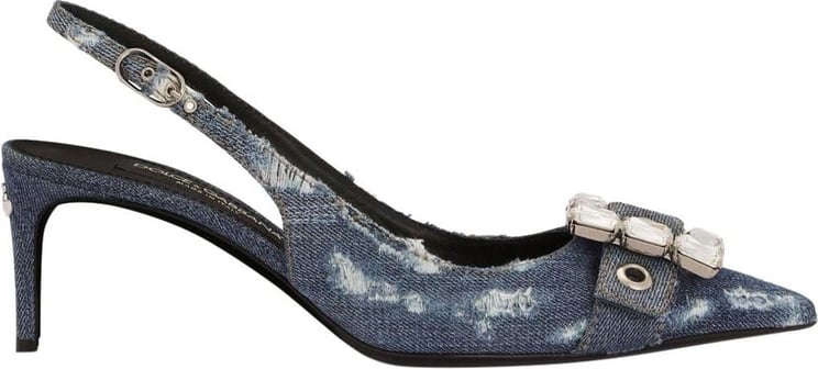 Dolce & Gabbana With Heel Blue Blauw
