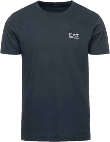 Emporio Armani EA7 Basic Logo T-Shirt Senior Night Blue Blauw