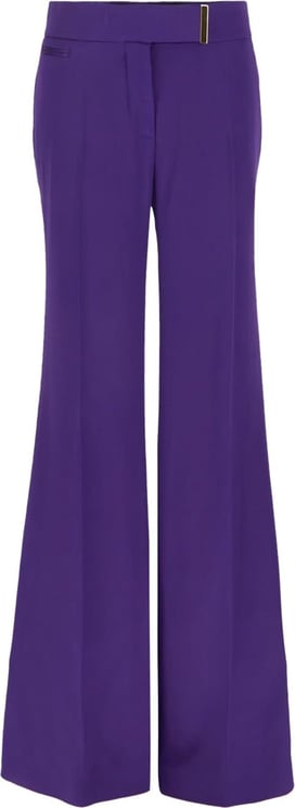 Tom Ford Satin Trousers Paars