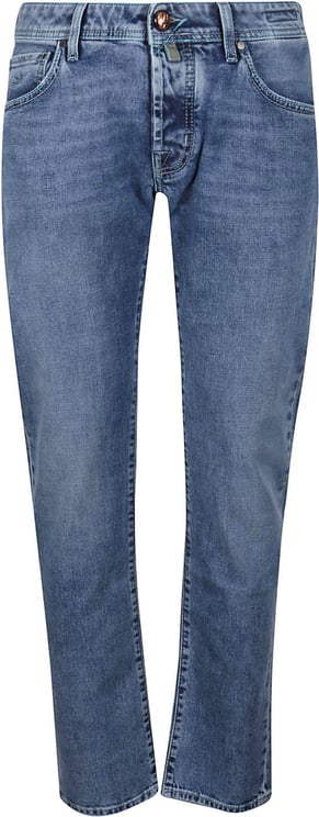 Jacob Cohen Jeans 5 Pocket Slim Fit Nick Blue Blauw